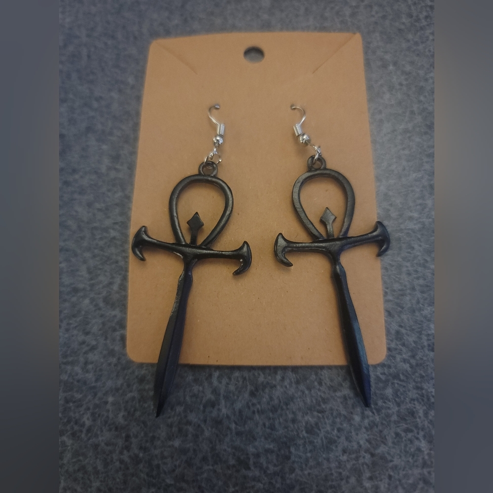 Sword Earrings